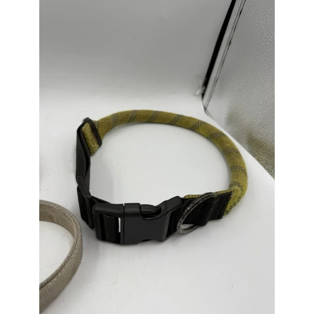 Lot Of 4 Used M/L/XL Dog Collars Training Etc - 1 Martingale